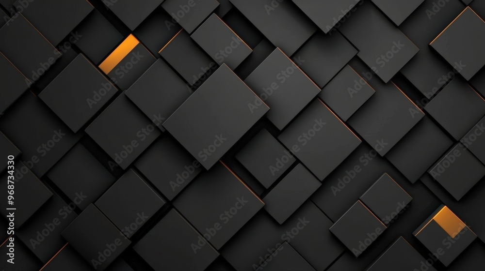 Abstract Black and Gold Geometric Pattern Background Abstract Black and Gold Geometric Pattern Background