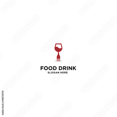 Food and Drink Logo Template Design