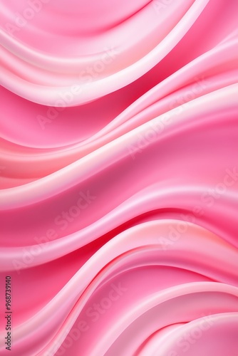Abstract Pink and White Swirling Pattern