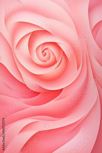 Pink Rose Abstract Background