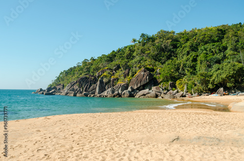 Praia do Jabaquara, Ilha Bela São Paulo Brasil