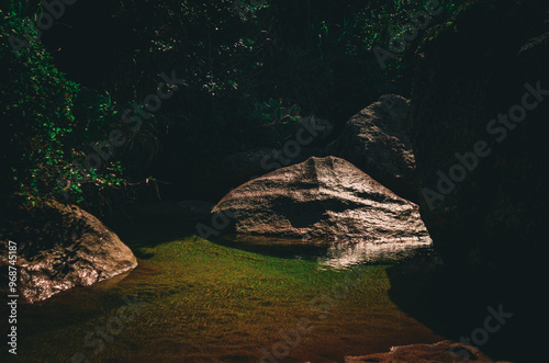 Praia do Jabaquara, Ilha Bela São Paulo Brasil. photo