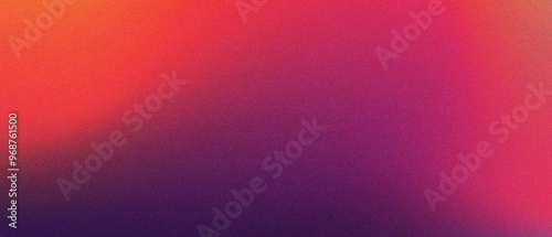 Red Purple Gradient Abstract Background with Noise Grainy Texture. For poster, banner, flyer and presentation.