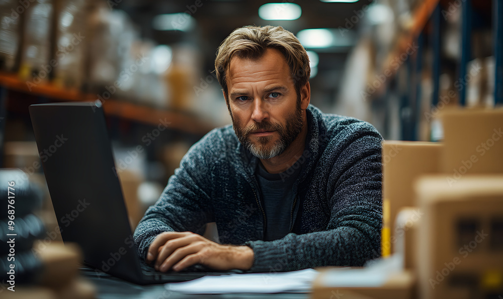 “A Man in His Thirties is Working at the Computer”
“A Man in His Thirties is Working at the Computer”