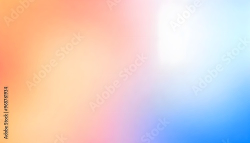 Minimalist blur background with a gentle yellow-to-pink gradient.