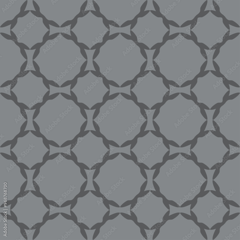 Naklejka premium Seamless pattern It has a unique identity. modern geometric background