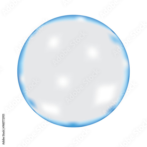Blue Soap Bubble 