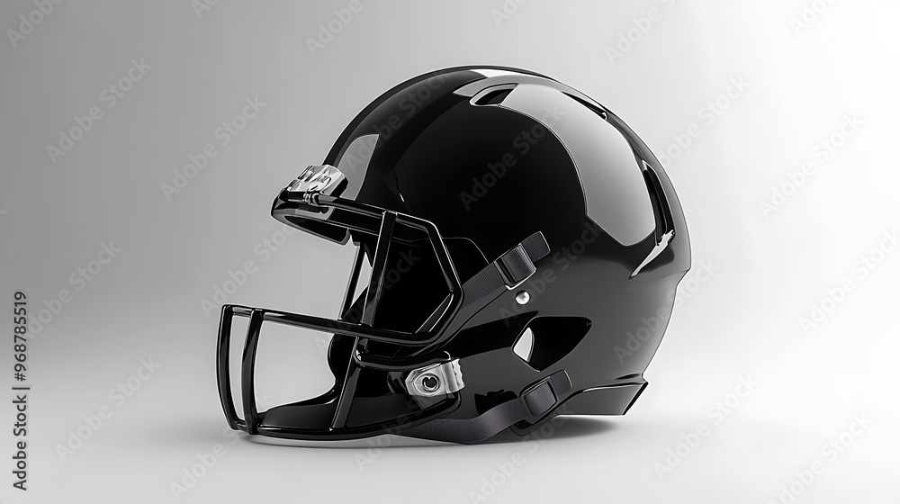 Fototapeta premium football helmet isolated on white