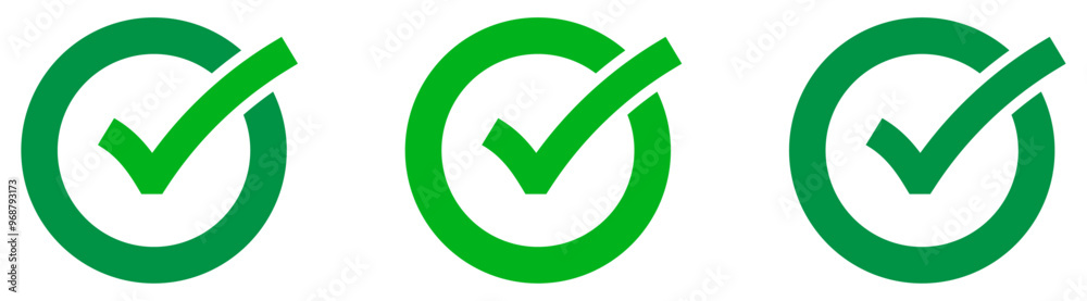 Right mark icon fill isolated on white. tick symbol. confirm symbol. set of approve icon. Right mark icon fill isolated on white. tick symbol. confirm symbol. set of approve icon.