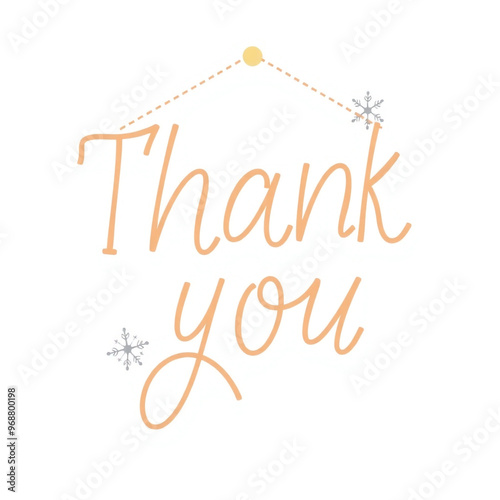 A soft "Thank you" in paste...