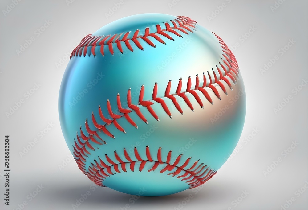 A baseball with red stitching and white stripes and with backgrounds A baseball with red stitching and white stripes and with backgrounds