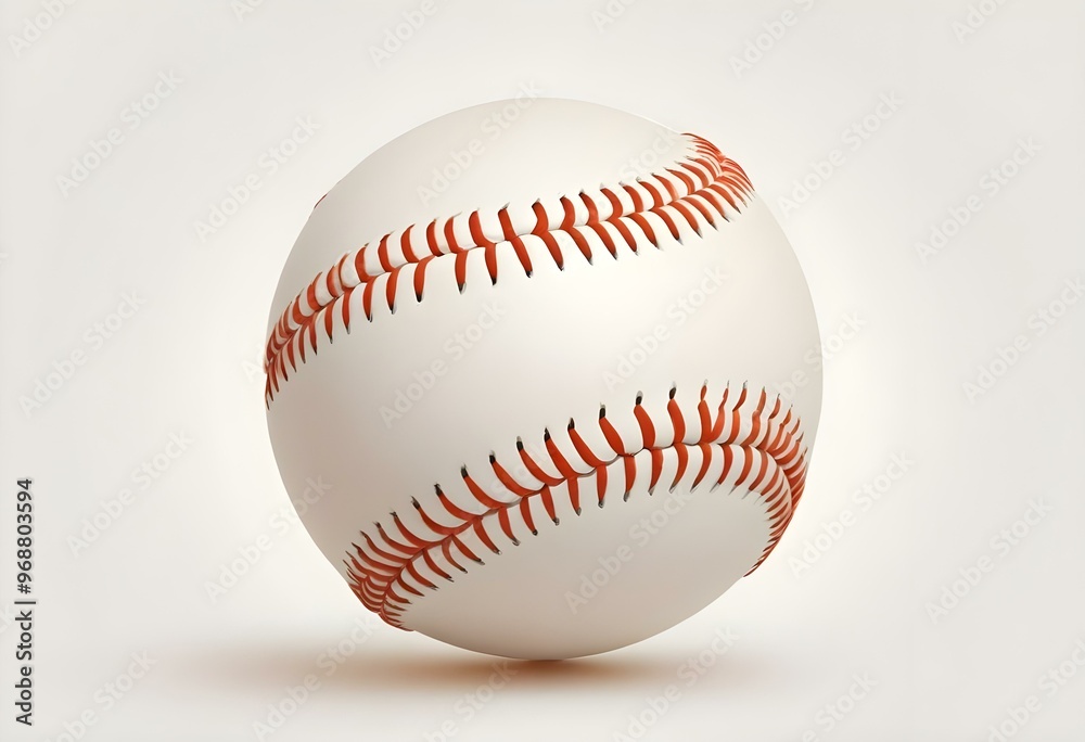 A baseball with red stitching and white stripes and with backgrounds A baseball with red stitching and white stripes and with backgrounds