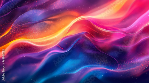 Abstract color wave on background, abstract colorful background