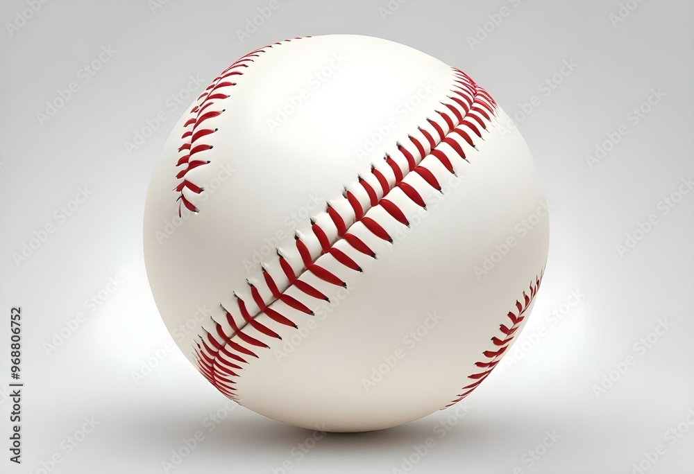 A baseball with red stitching and white stripes and with backgrounds A baseball with red stitching and white stripes and with backgrounds