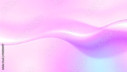 Colorful pink purple gradient abstract background with soft curves. swirling, iridescent liquid with hues of pink and