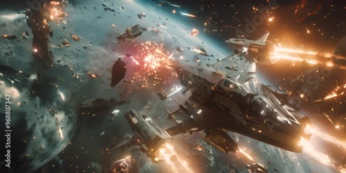 Space Battle Galactic Conflict