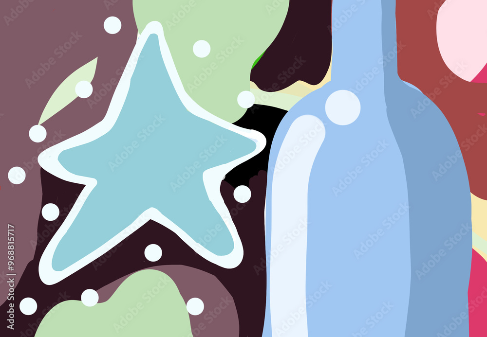 Obraz premium christmas background