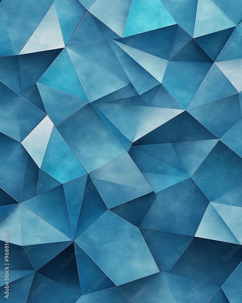 Abstract Geometric Shapes in Blue: A Stunning Pattern for Digital Art & Design Abstract Geometric Shapes in Blue: A Stunning Pattern for Digital Art & Design
