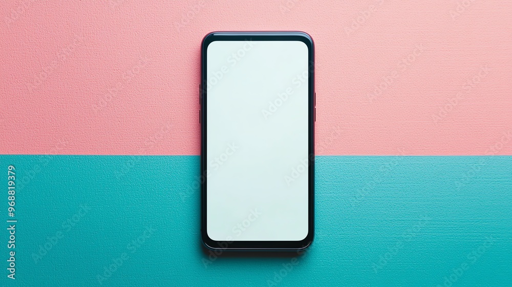 Empty bank account screen on a phone, representing digital debt management