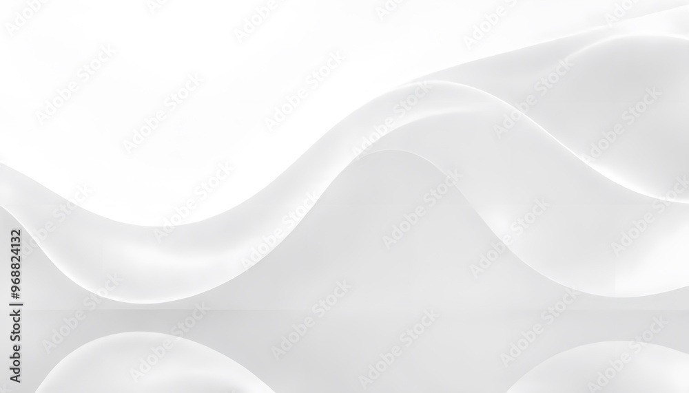 White abstract background with soft Smooth, white fabric with gentle waves and folds. White abstract background with soft Smooth, white fabric with gentle waves and folds.