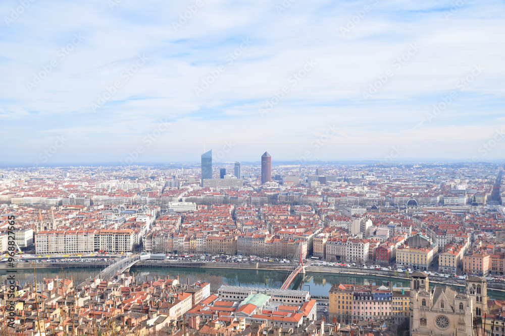 フランス・リヨンの街並み