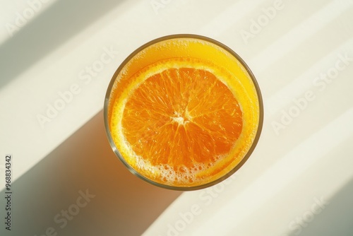 Citrus Burst: Freshly Squeezed Orange Juice photo