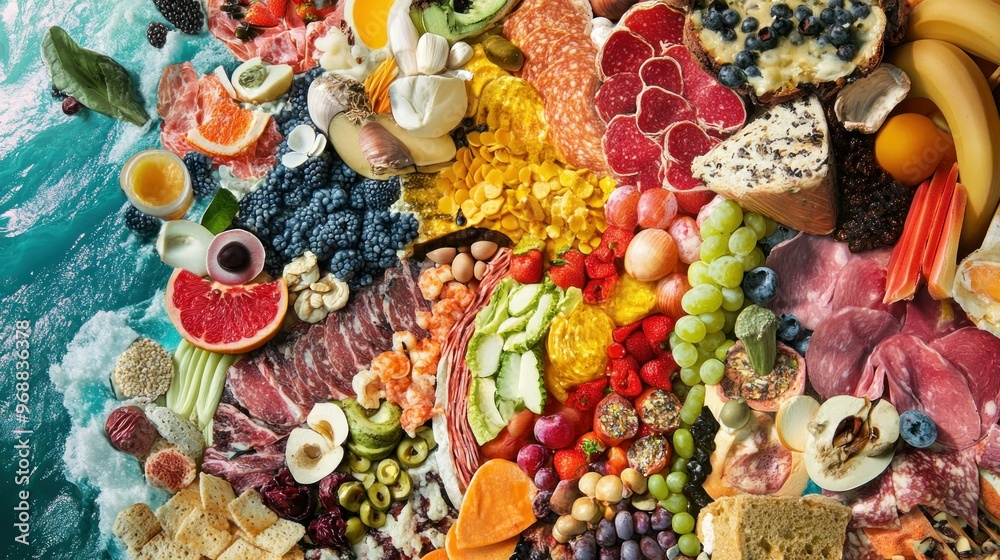 A Colorful and Diverse Array of Food Waste A Colorful and Diverse Array of Food Waste