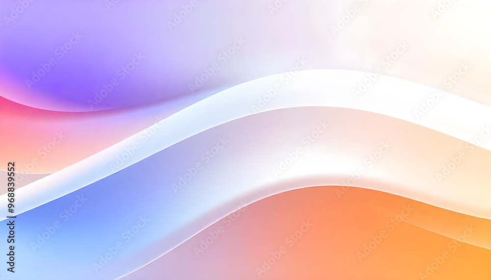 Fototapeta premium Abstract colorful modern gradient background with smooth curved lines. swirling, iridescent suitable for wallpaper.