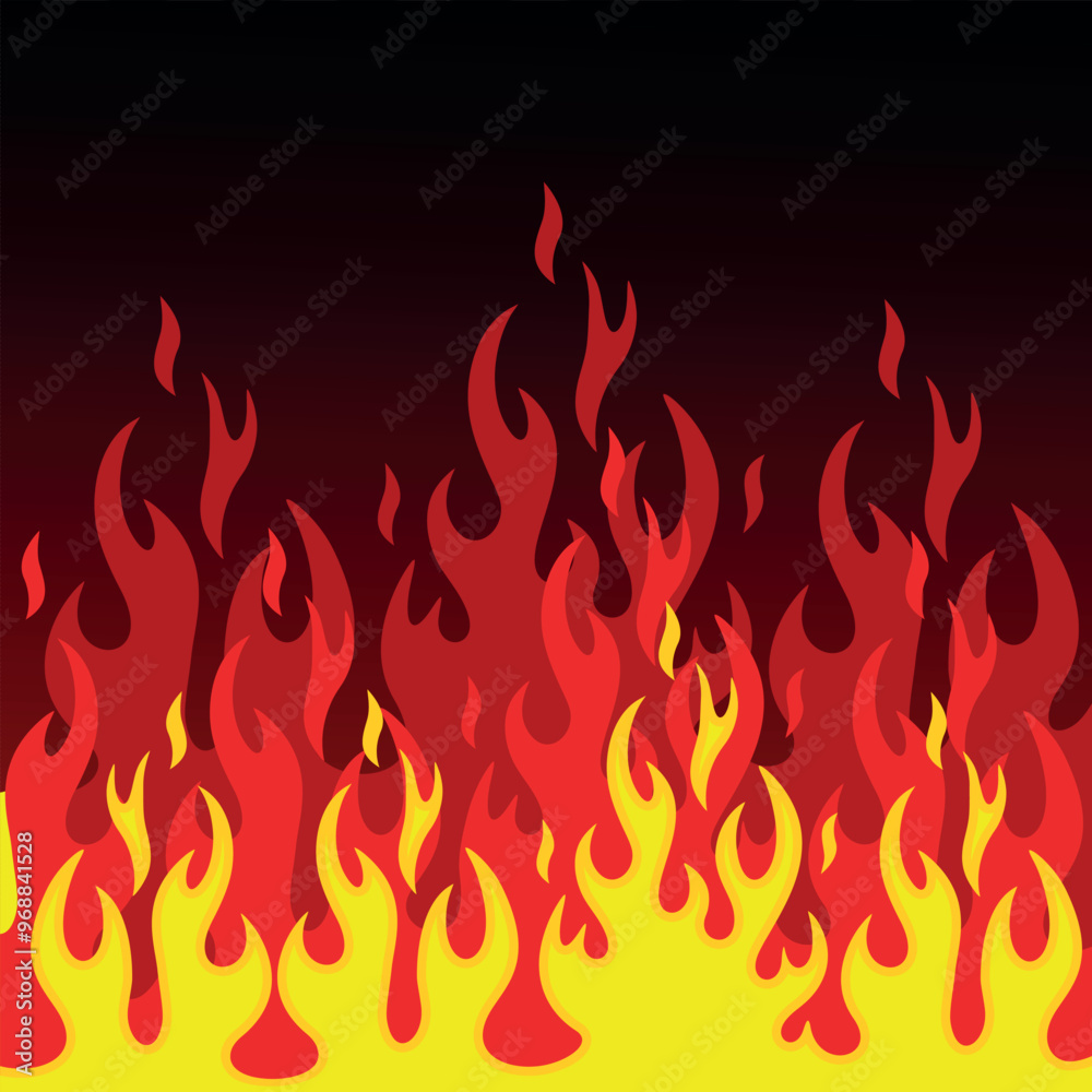 Fire flame logo. Abstract fire flame on white background Fire flame logo. Abstract fire flame on white background