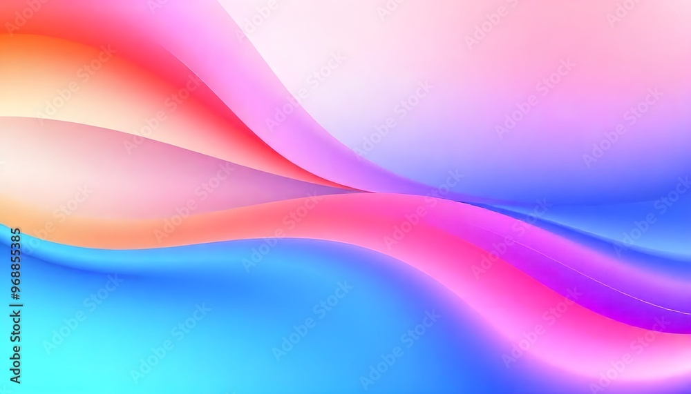 Abstract colorful background with smooth curved lines and gradient. Suitable for wallpaper, banner. Abstract colorful background with smooth curved lines and gradient. Suitable for wallpaper, banner.