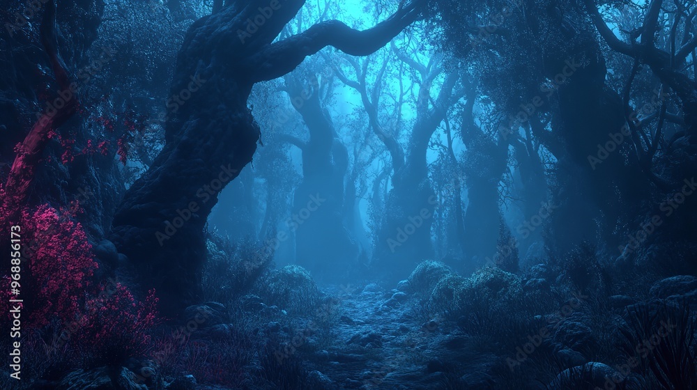 Fototapeta premium light in the forest