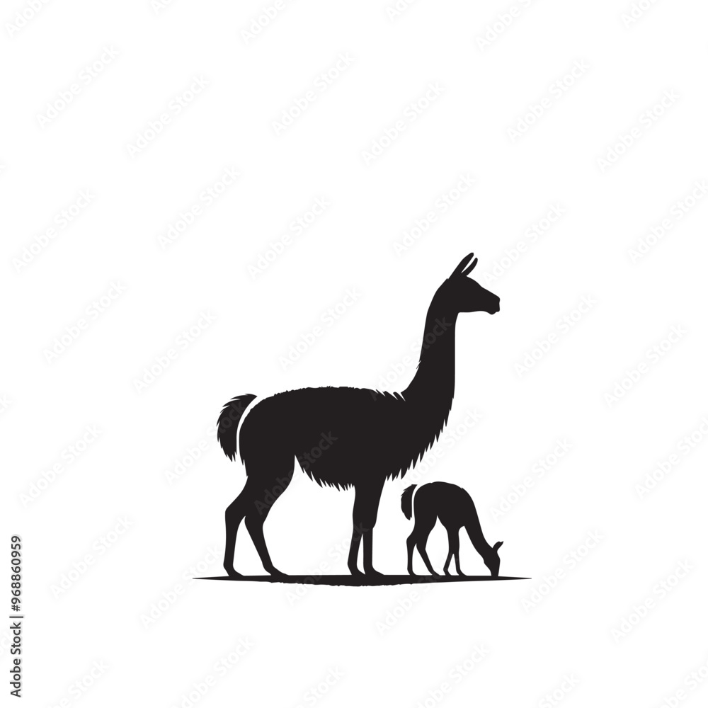 Vicuña Silhouette design. Vicuña Silhouette vector design. Llama vector design. Llama logo. Vicuña Silhouette design. Vicuña Silhouette vector design. Llama vector design. Llama logo.
