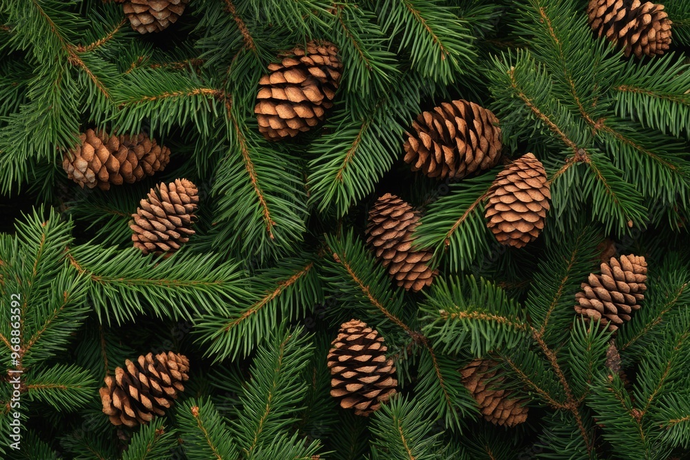 Fototapeta premium christmas tree branches