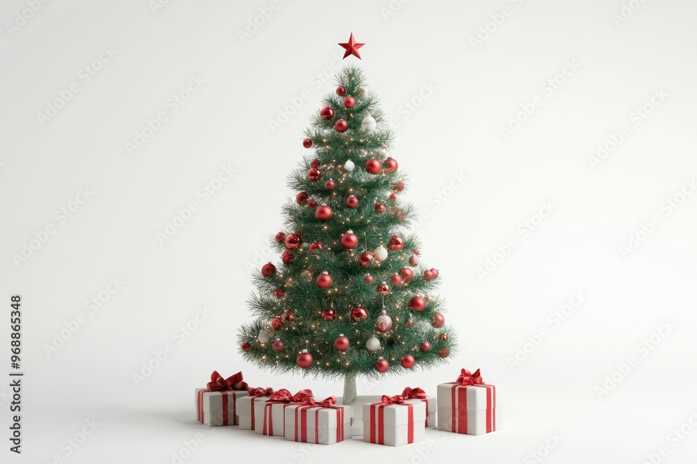 christmas tree with gifts christmas tree with gifts