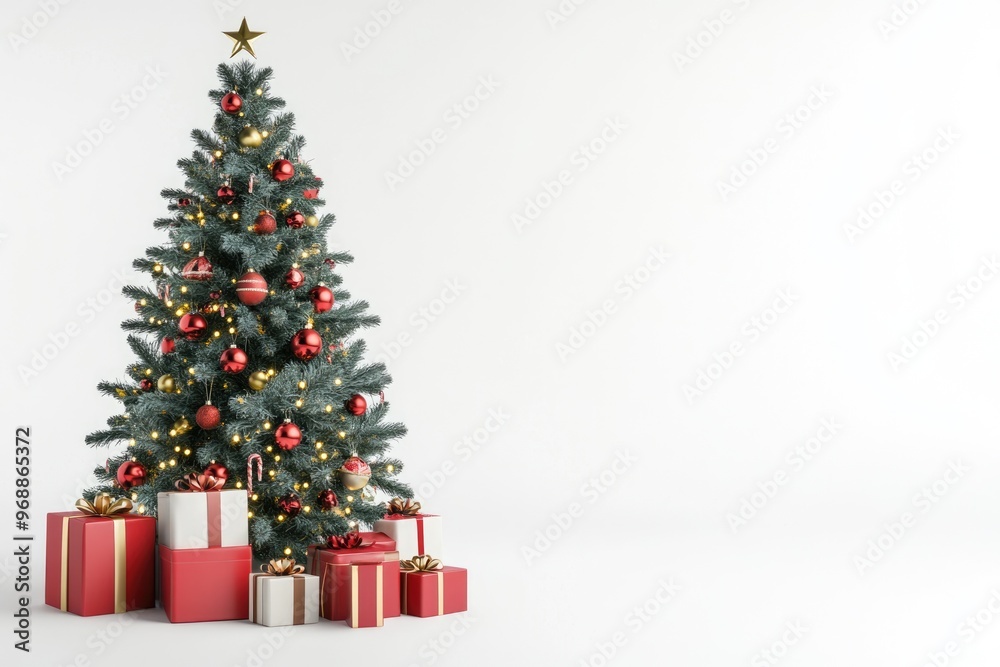 christmas tree with gifts christmas tree with gifts