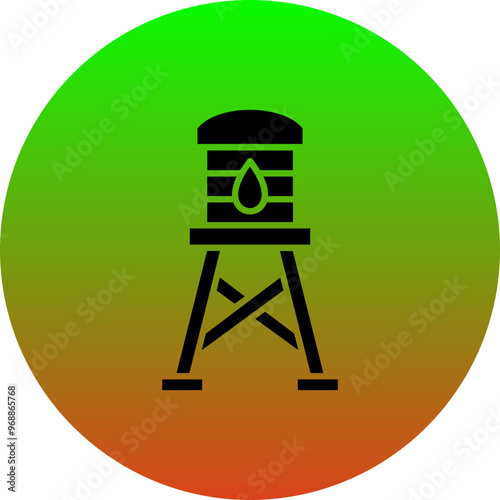 Water Tower Icon