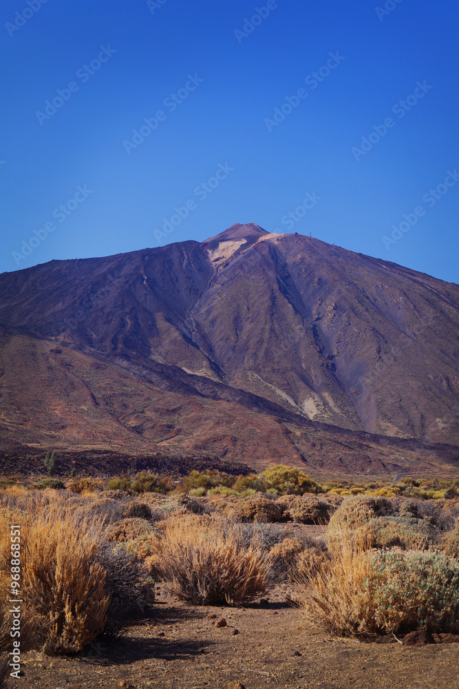 mountain Pico del Teide on Tenerife , Canary Islands, Spain