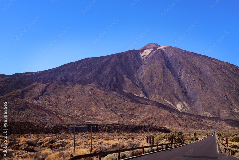 mountain Pico del Teide on Tenerife , Canary Islands, Spain