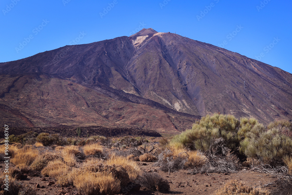 mountain Pico del Teide on Tenerife , Canary Islands, Spain