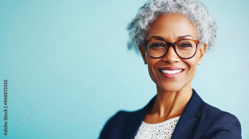 Mature woman engaging in philanthropic activities, leadership beyond business Mature woman engaging in philanthropic activities, leadership beyond business