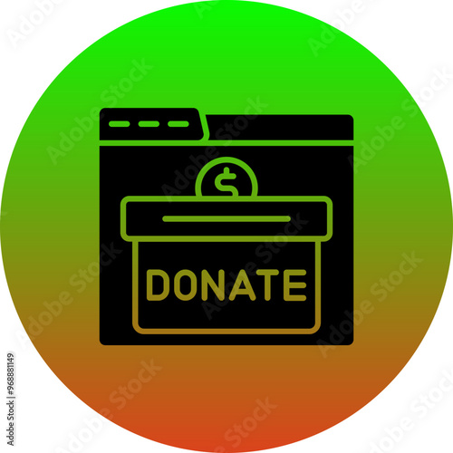 Online Donation Icon