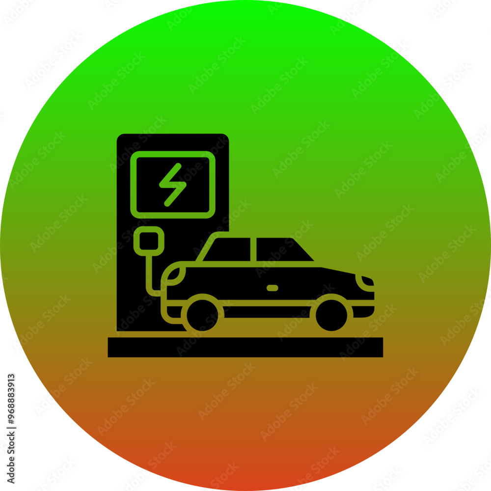 Charging Station Icon Charging Station Icon