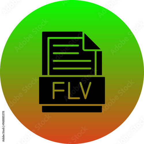 Flv Icon photo