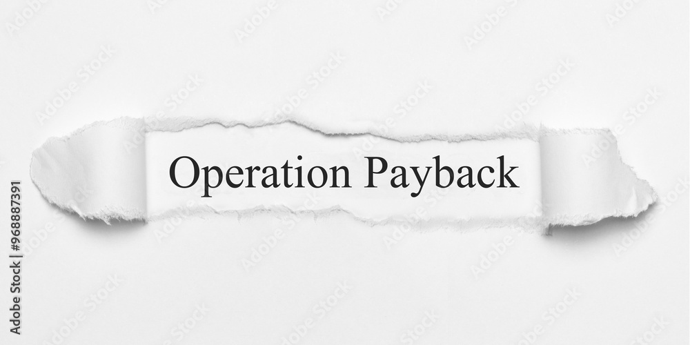 Obraz premium Operation Payback