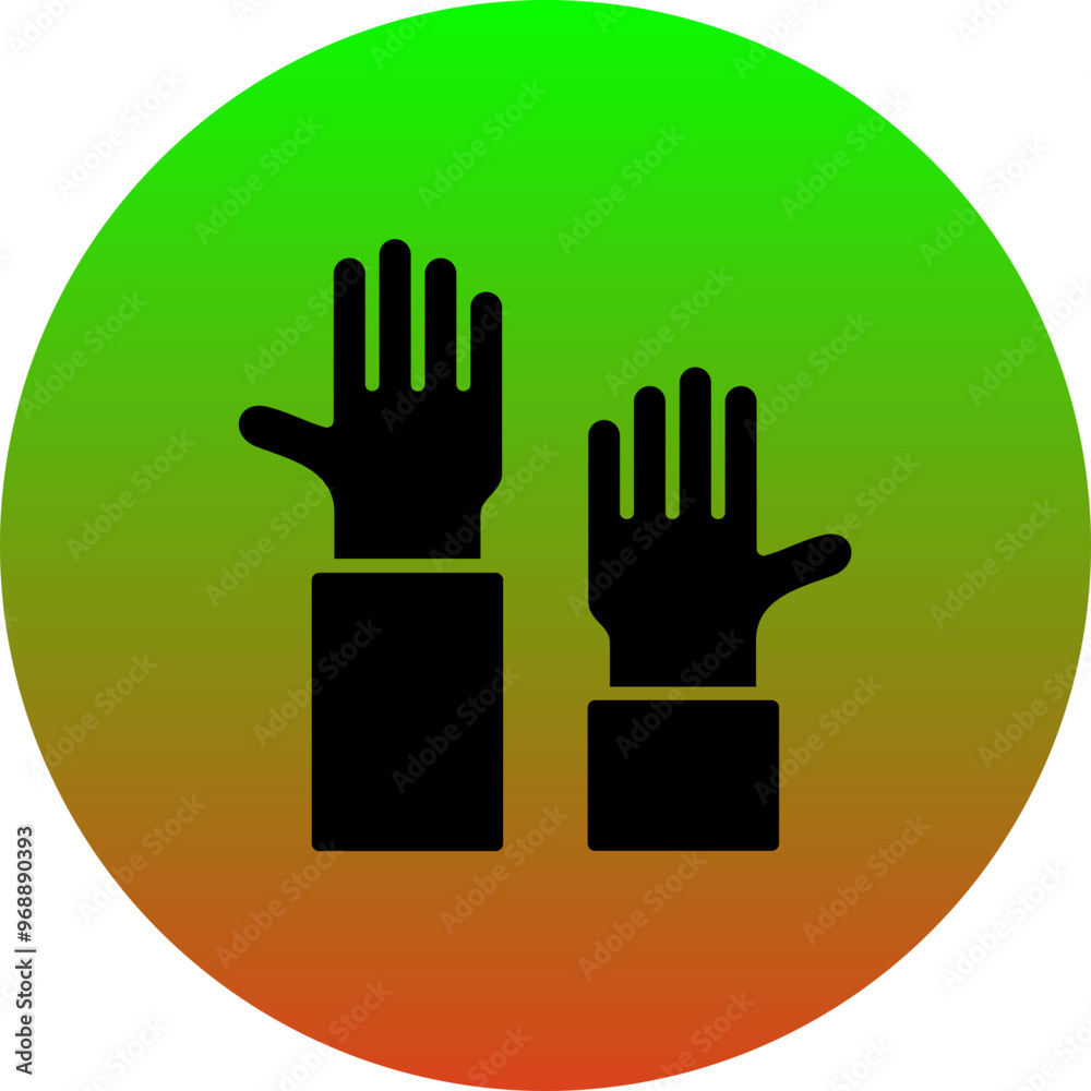Raise Hand Icon Raise Hand Icon