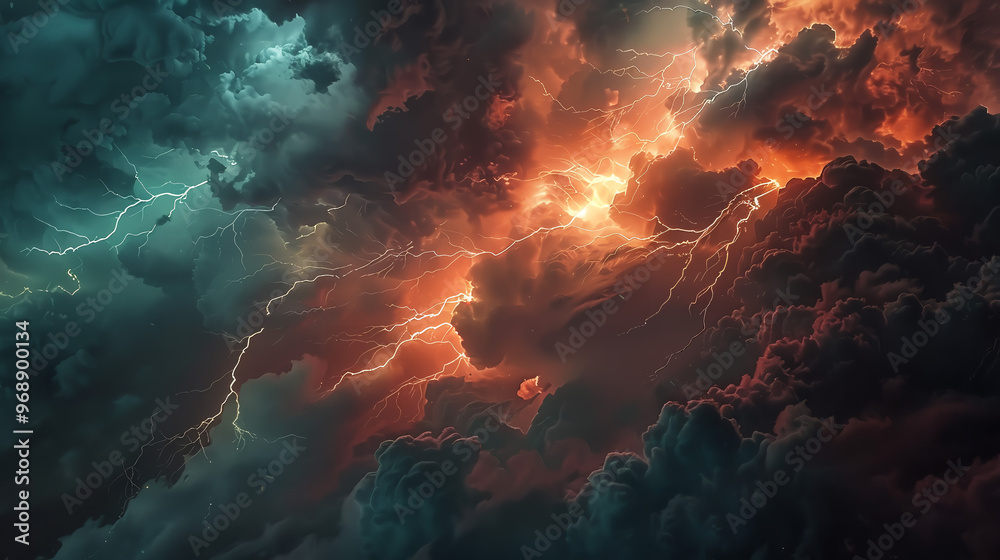 Fototapeta premium Lightning Catastrophe