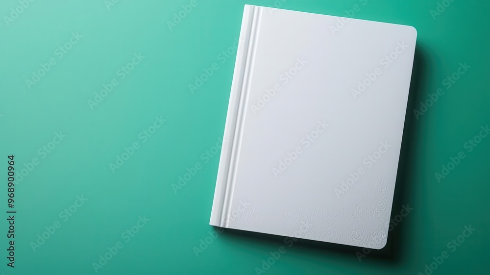 Hardcover book mockup with customizable cover and spine, set against a clean background, Book mockup, sleek design, simple presentation Hardcover book mockup with customizable cover and spine, set against a clean background, Book mockup, sleek design, simple presentation
