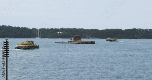 Fort Denison part of the Sydney Harbour National Park, Pinchgut Island,Sydney, Australia. photo