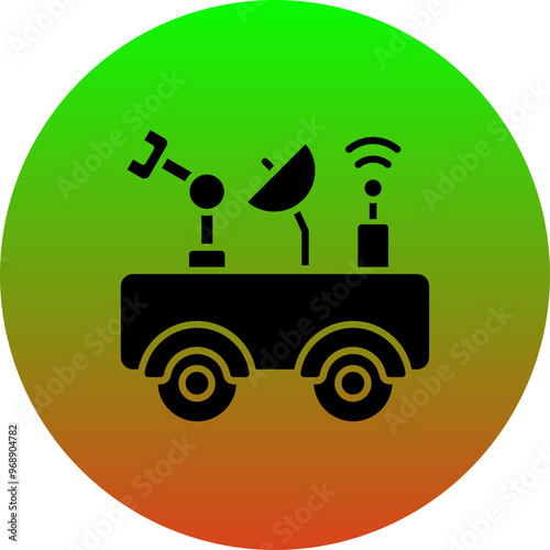 Moon Rover Icon