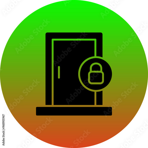 Door Lock Icon